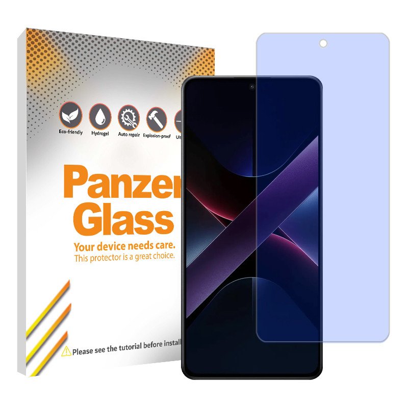 محافظ صفحه نمایش ضد اشعه آبی پنزر گلس مدل Resistant مناسب برای گوشی موبایل شیائومی Poco X7