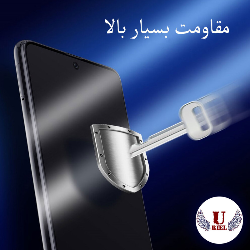 محافظ صفحه نمایش سرامیکی مات یوریل مدل گلس UCM-K مناسب برای گوشی موبایل شیائومی Poco X7 Pro بسته پنج عددی