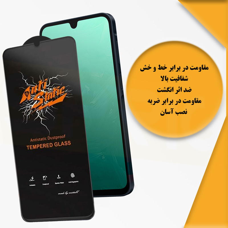 محافظ صفحه نمایش آنتی استاتیک اسپریگ مدل Antistatic_MTB مناسب برای گوشی موبایل اپل Iphone 11/XR بسته دو عددی