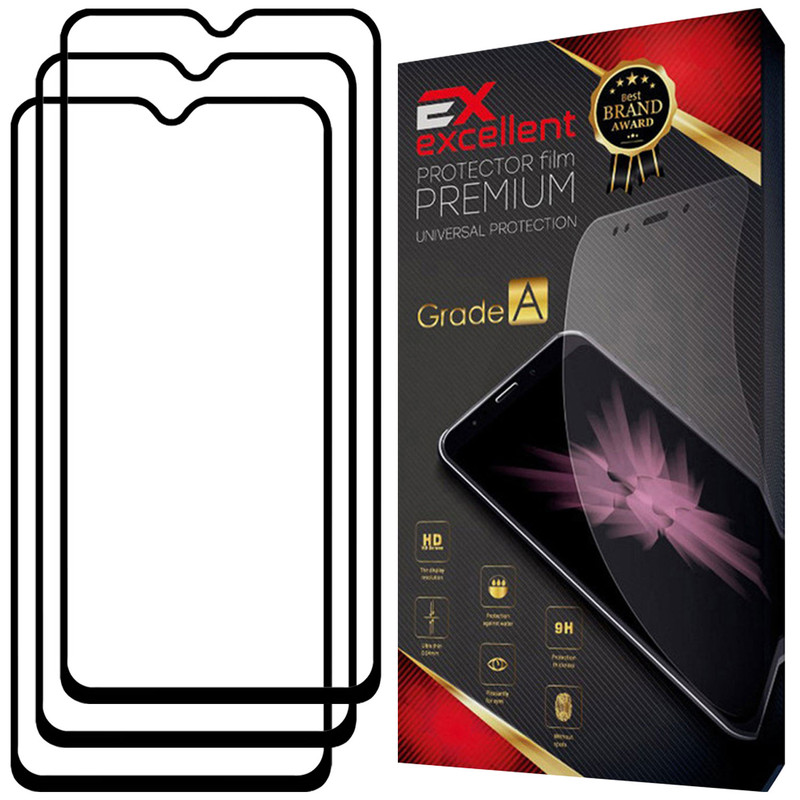 محافظ صفحه نمایش شیشه ای ایکس اکسلنت مدل گلس XFU مناسب برای گوشی موبایل سامسونگ Galaxy M05 بسته سه عددی