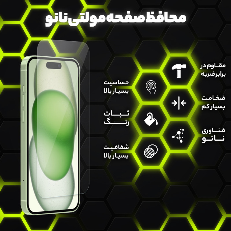 محافظ صفحه نمایش شفاف مولتی نانو مدل X-S1N مناسب برای گوشی موبایل شیائومی 15T Pro