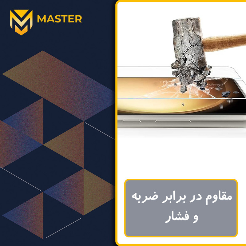 محافظ صفحه نمایش مات آنتی بلو مستر مدل Resistant مناسب برای گوشی موبایل اپل iPhone 17