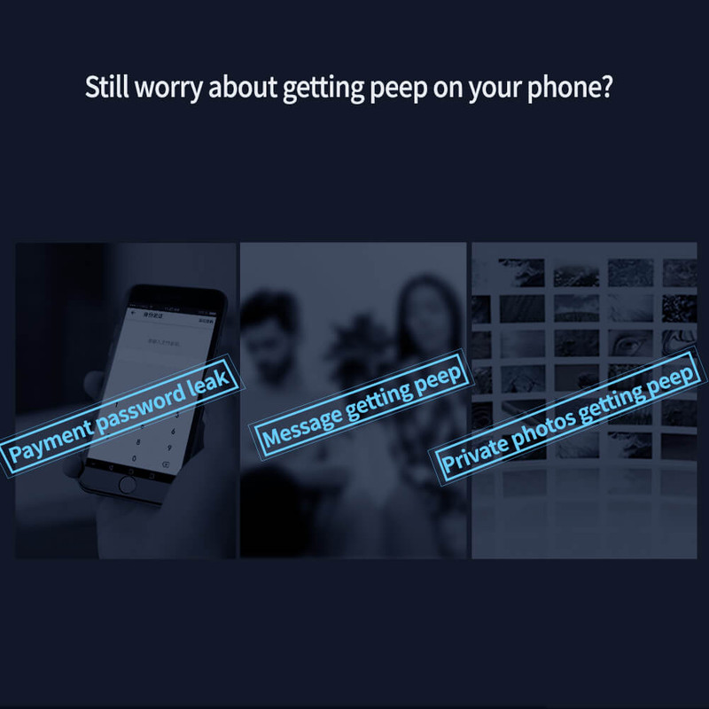 محافظ صفحه نمایش حریم شخصی بوف مدل Privacy-Pro مناسب برای گوشی موبایل اپل Iphone 13