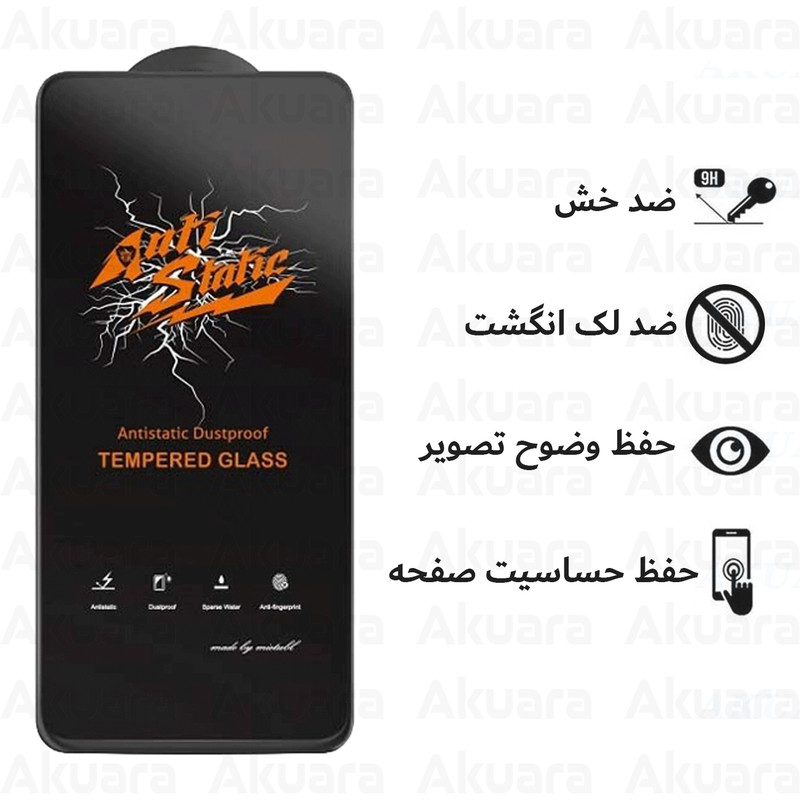 محافظ صفحه نمایش آکوآرا مدل AKU MAS3 مناسب برای گوشی موبایل اپل iPhone 13 / 13 Pro / 14 مجموعه سه عددی