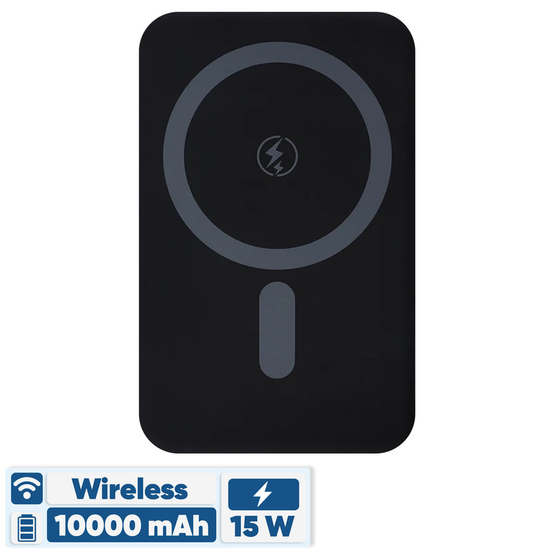 پاوربانک بی‌سیم 15 وات ایکس انرژی مدل X-814M 22.5W ظرفیت 10000 میلی آمپر ساعت