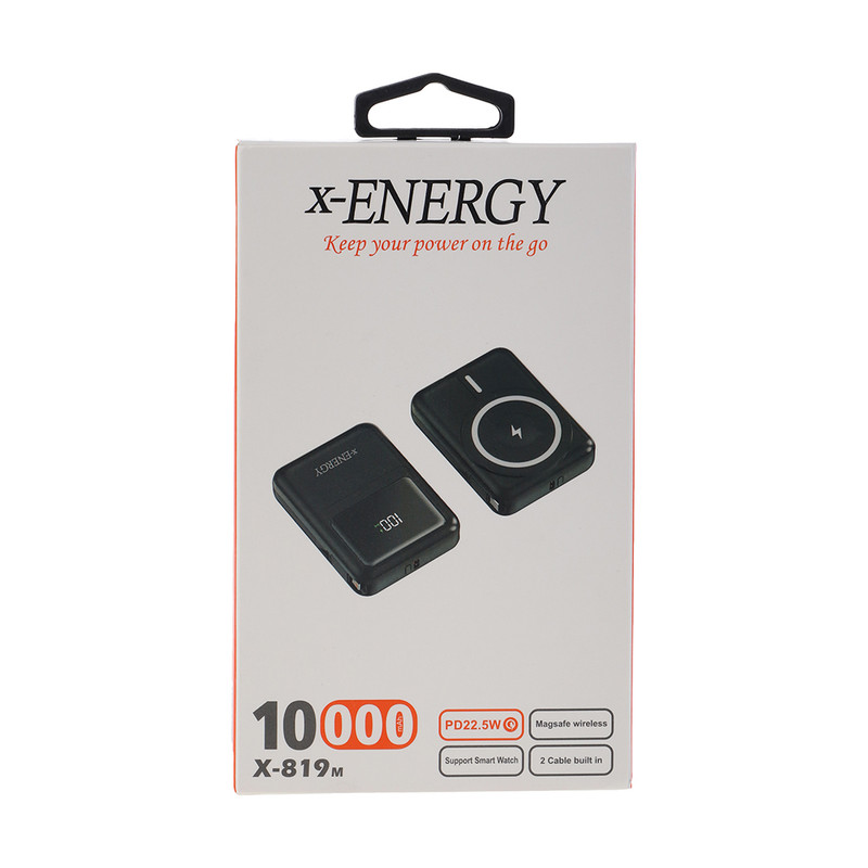 پاوربانک ایکس انرژی مدل X-819M 22.5W ظرفیت 10000 میلی آمپر ساعت