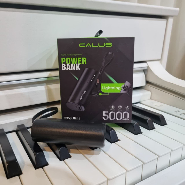 پاوربانک کالوس مدل PX50 mini ظرفیت 5000 میلی آمپر ساعت