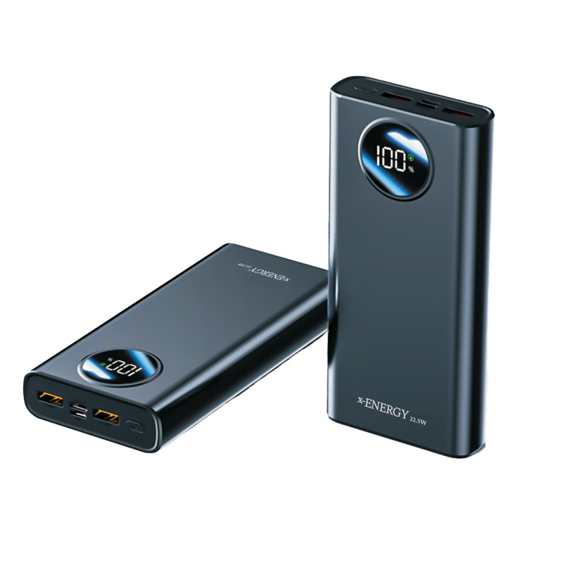 پاوربانک 22.5 وات ایکس انرژی مدل X-821 ظرفیت 20000 میلیآمپرساعت به همراه کابل MicroUSB