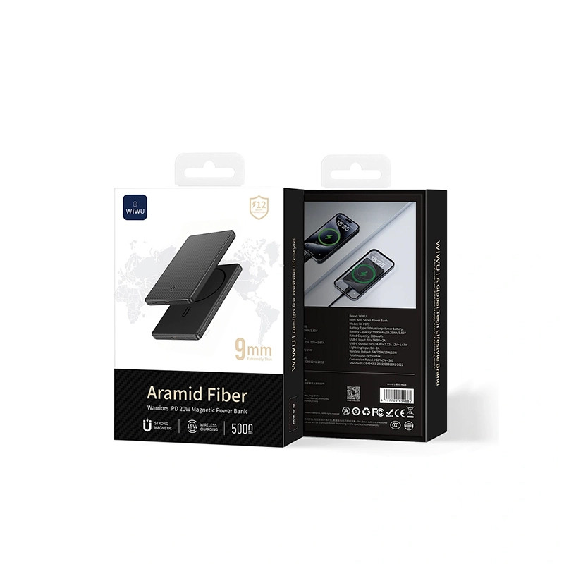 پاوربانک 20 وات ویوو مدل Wi-P072 ظرفیت 5000 میلیآمپرساعت