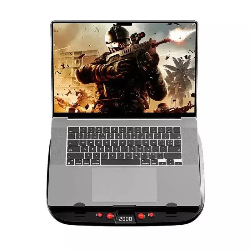 پایه خنککننده لپتاپ ممو مدل FL08 دارای 1 فن مناسب برای لپتاپهای 14.1 اینچ تا 19.3 اینچ