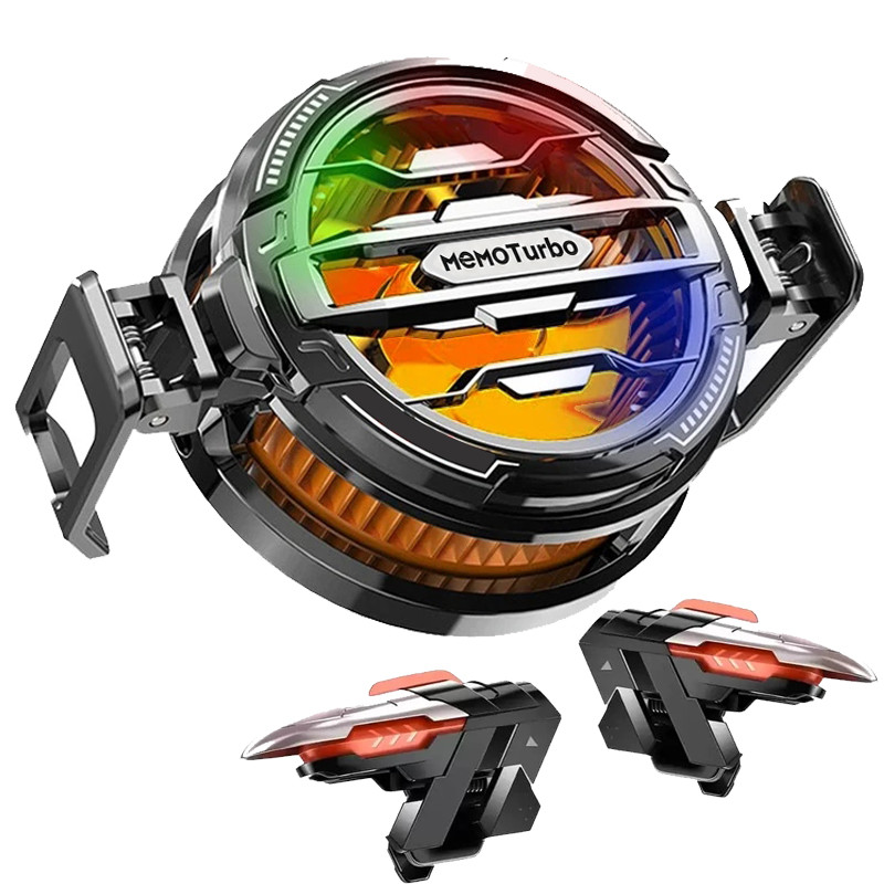 خنک کننده گوشی موبایل پی های تک مدل Turbo CX07.5 Plus به همراه دسته بازی تریگر