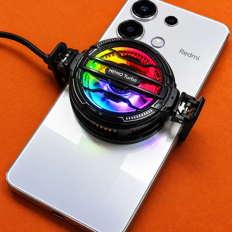 خنک کننده گوشی موبایل پی های تک مدل Turbo CX07.5 Plus به همراه دسته بازی تریگر