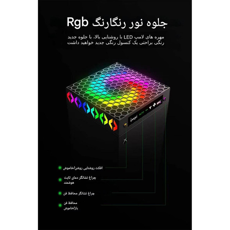 فن خنک کننده RGB کنسول ایکس باکس سری ایکس آی پگا مدل PG-XBX026S