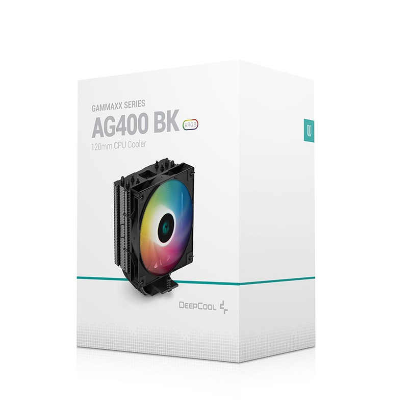 سیستم خنک کننده بادی دیپ کول مدل AG400 BK ARGB