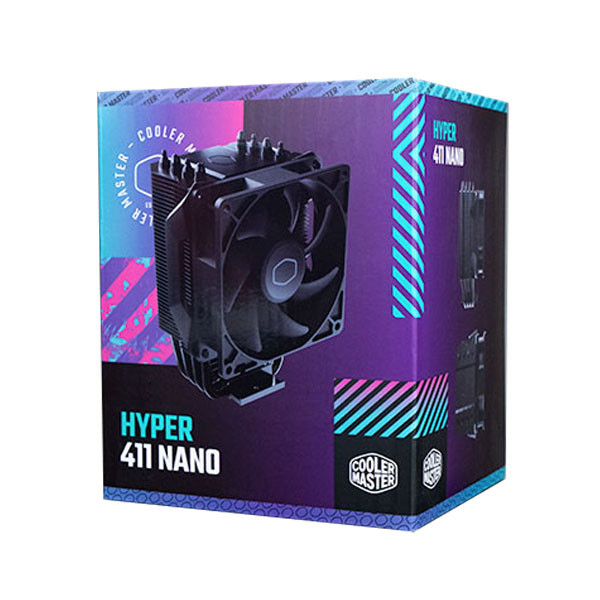 سیستم خنککننده بادی کولر مستر مدل HYPER 411 NANO