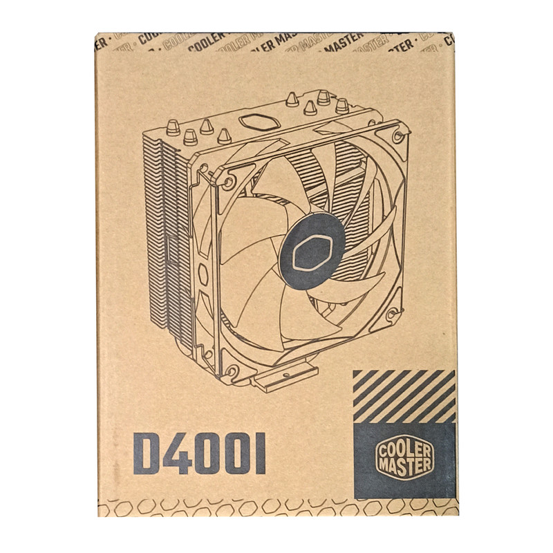 خنک کننده پردازنده کولر مستر مدل D400i RGB LGA1700