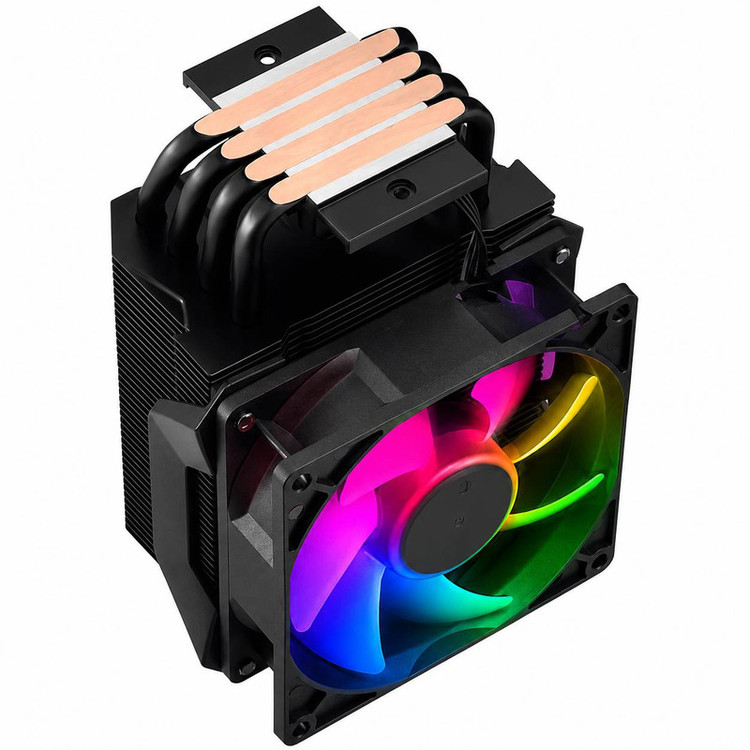 خنککننده پردازنده بادی کولر مستر مدل HYPER 411 NANO ARGB