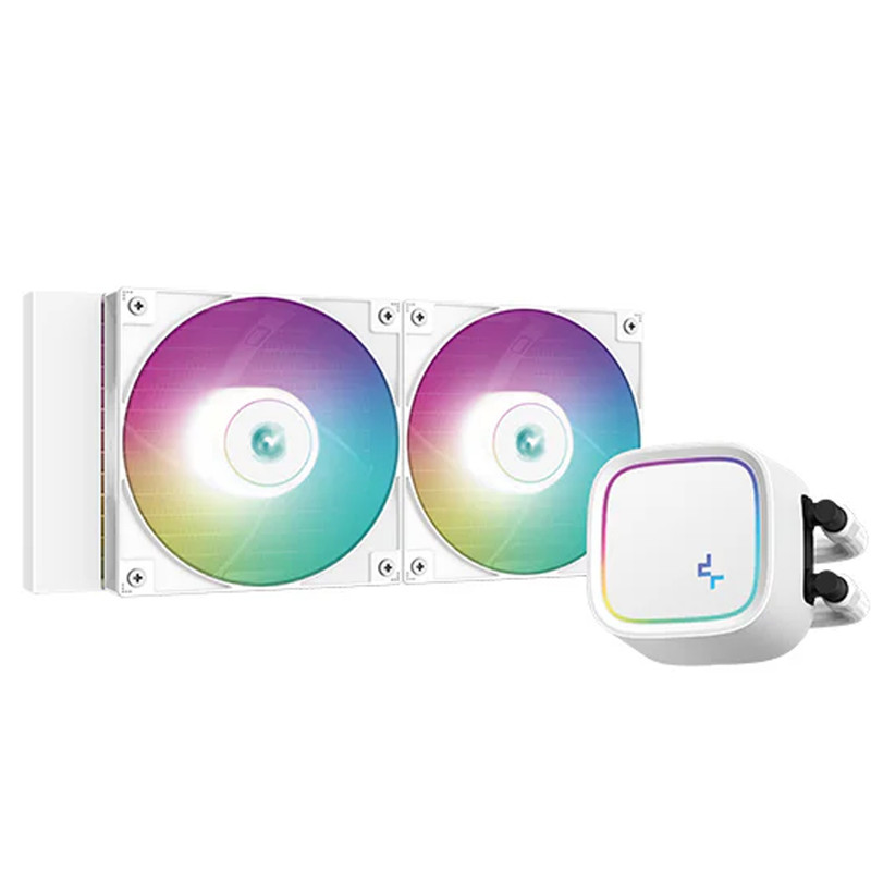سیستم خنککننده آبی دیپ کول مدل LE 520 ARGB white