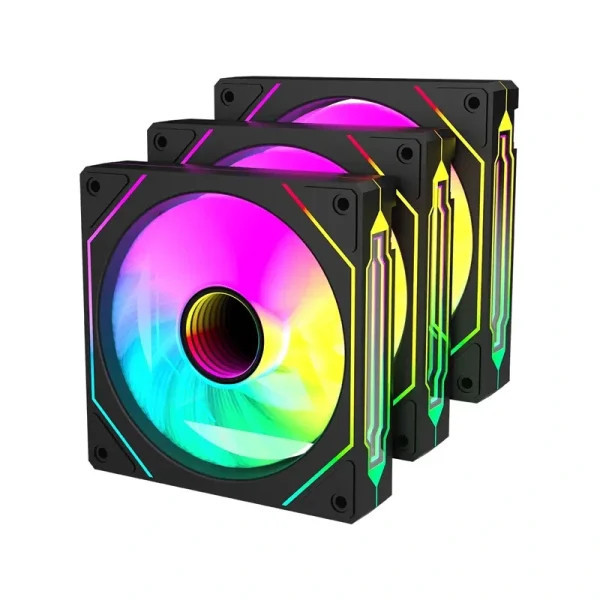 فن کیس ردراگون مدل GC-F015 مشکی بسته ۳ عددی