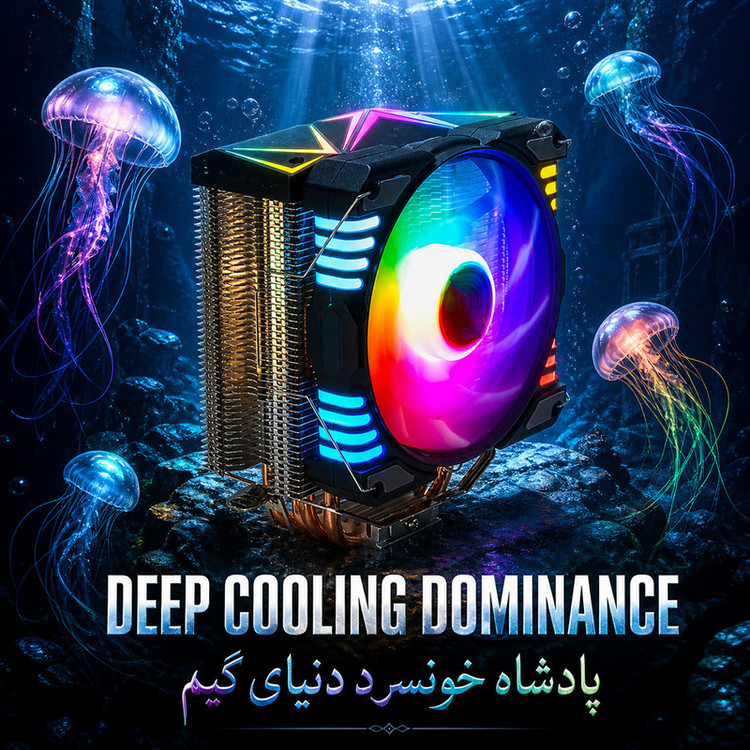 سیستم خنک کننده بادی پردازنده لاوینگ کول مدل LC400-A
