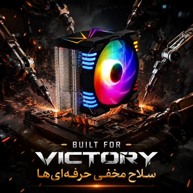سیستم خنک کننده بادی پردازنده لاوینگ کول مدل LC400-A