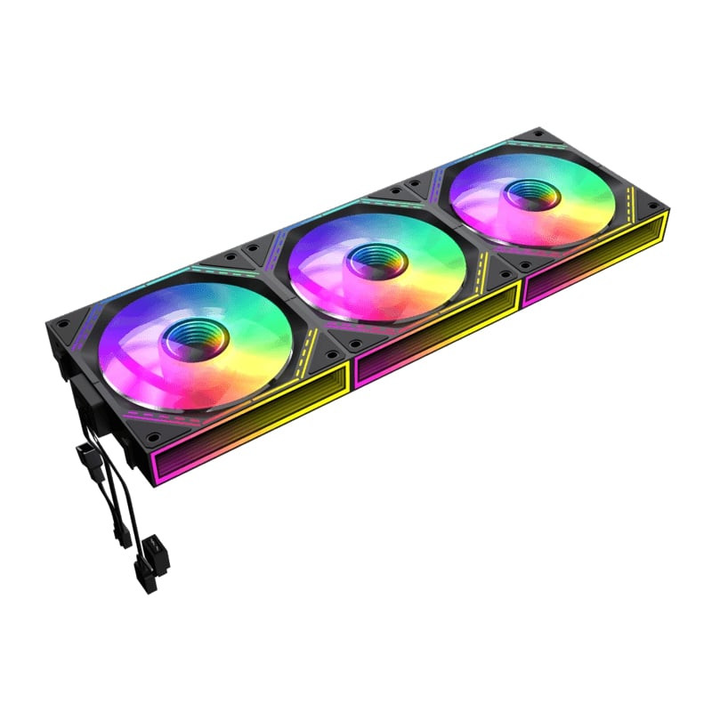فن کیس گیم مکس مدل FN12A S3I بسته سه عددی