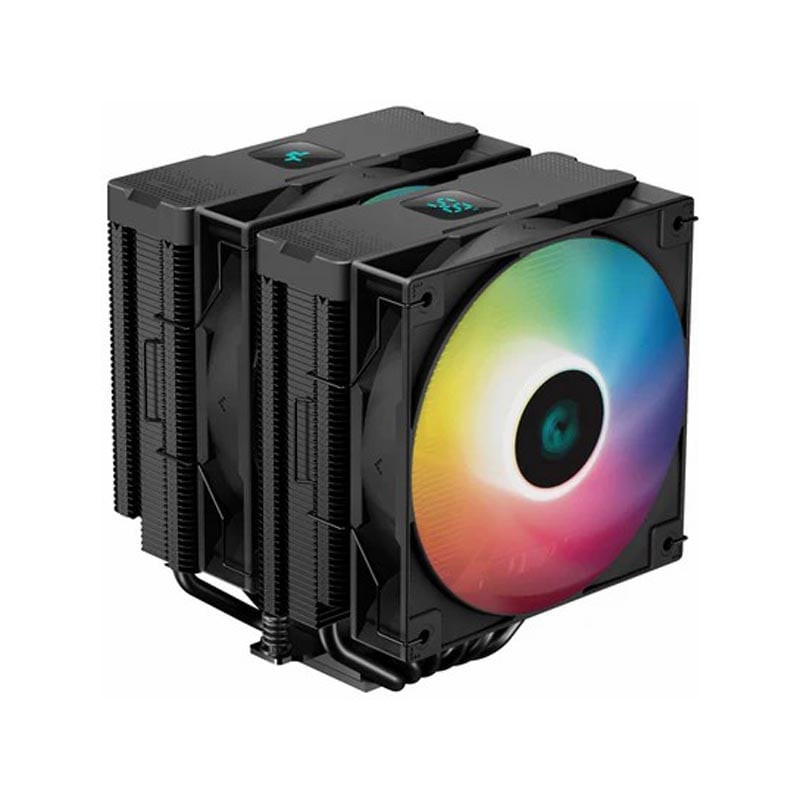 خنک کننده پردازنده دیپ کول مدل AG620 DIGITAL BK ARGB