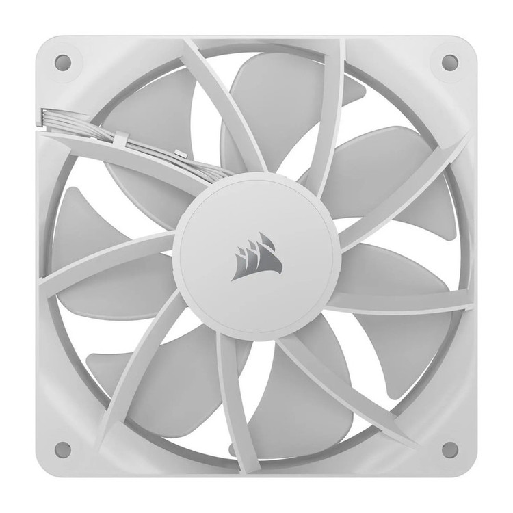 فن کیس کورسیر مدل RS120 سفید بسته سه عددی