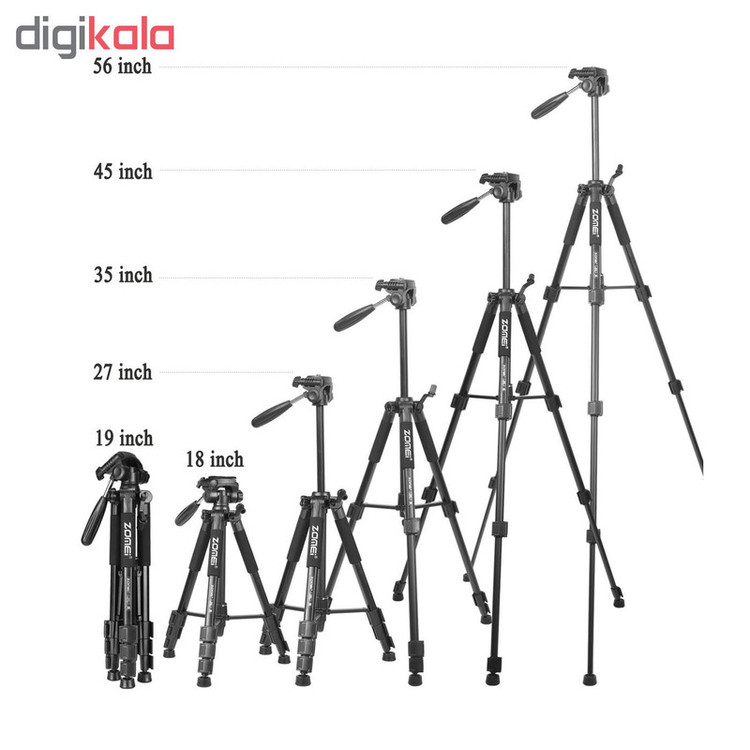 سه پایه دوربین زومی مدل Q111