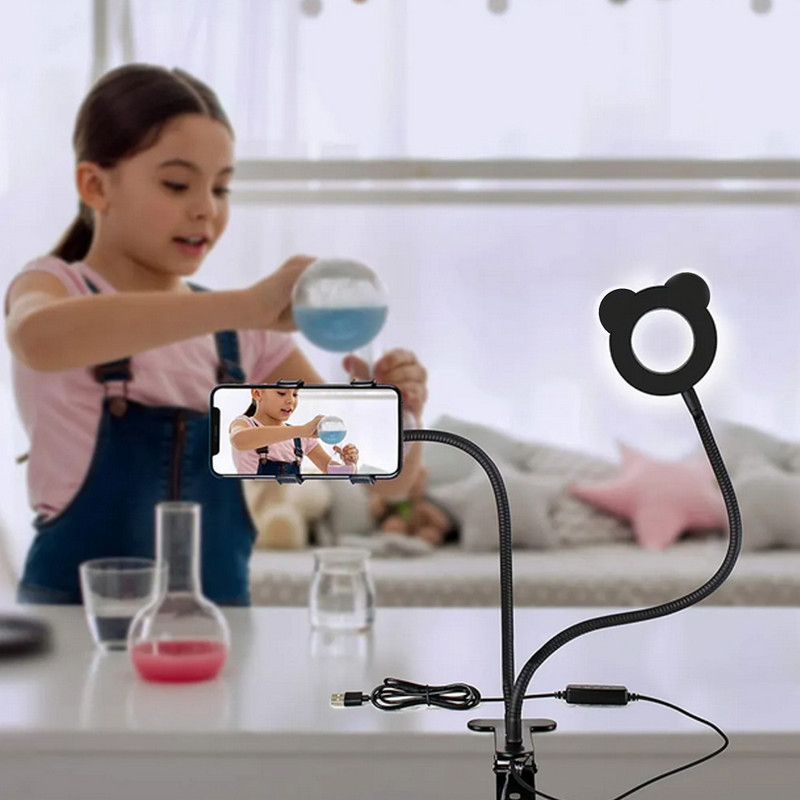 رینگ لایت مدل CLIP DESK