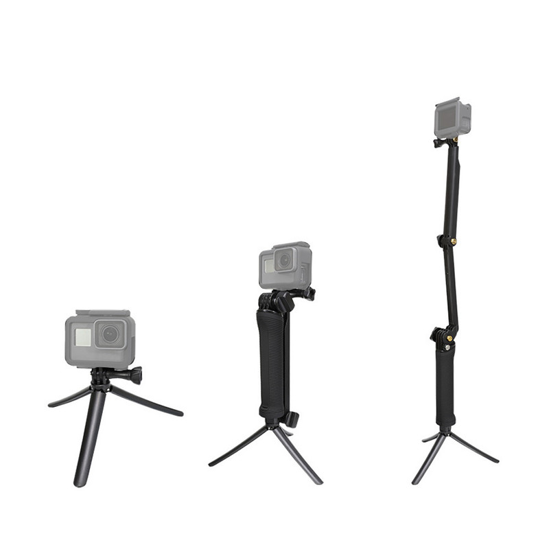 پایه نگهدارنده پلوز مدل 3Way Grip Foldable مناسب برای دوربین ورزشی