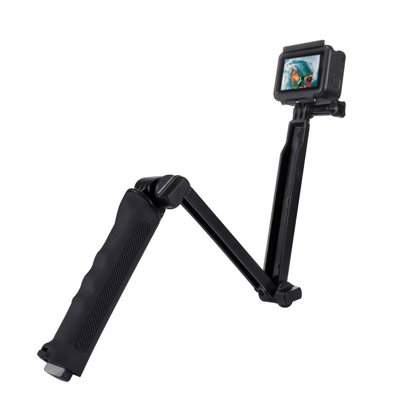 پایه نگهدارنده پلوز مدل 3Way Grip Foldable مناسب برای دوربین ورزشی