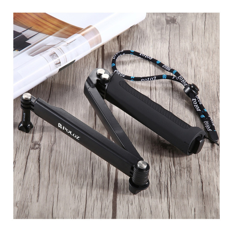 پایه نگهدارنده پلوز مدل 3Way Grip Foldable مناسب برای دوربین ورزشی