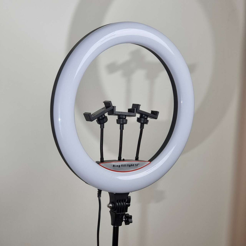 رینگ لایت مدل LJJ-18 NEO K به همراه سه پایه