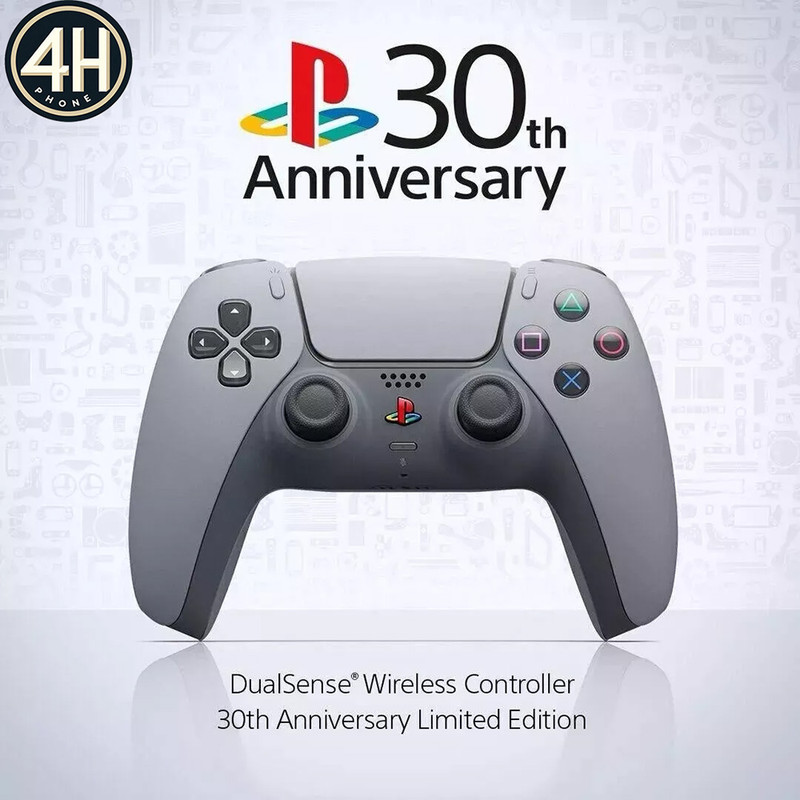 دسته بازی بیسیم مدل CFI-ZCT1W طرح PlayStation 30th Anniversary