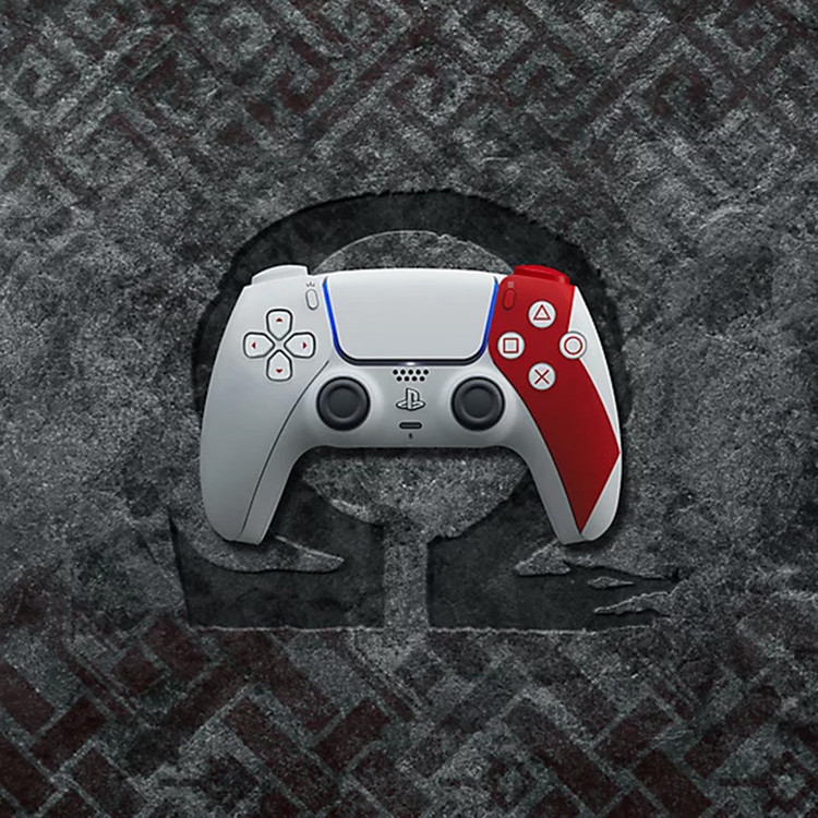 دسته بازی بیسیم مدل CFI-ZCT1W طرح God of War 20th Anniversary