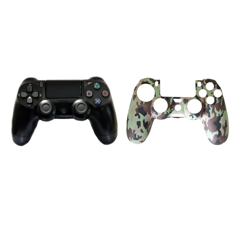 دسته بازی پلی استیشن 4  مدل DualShock سری 2021 به همراه محافظ