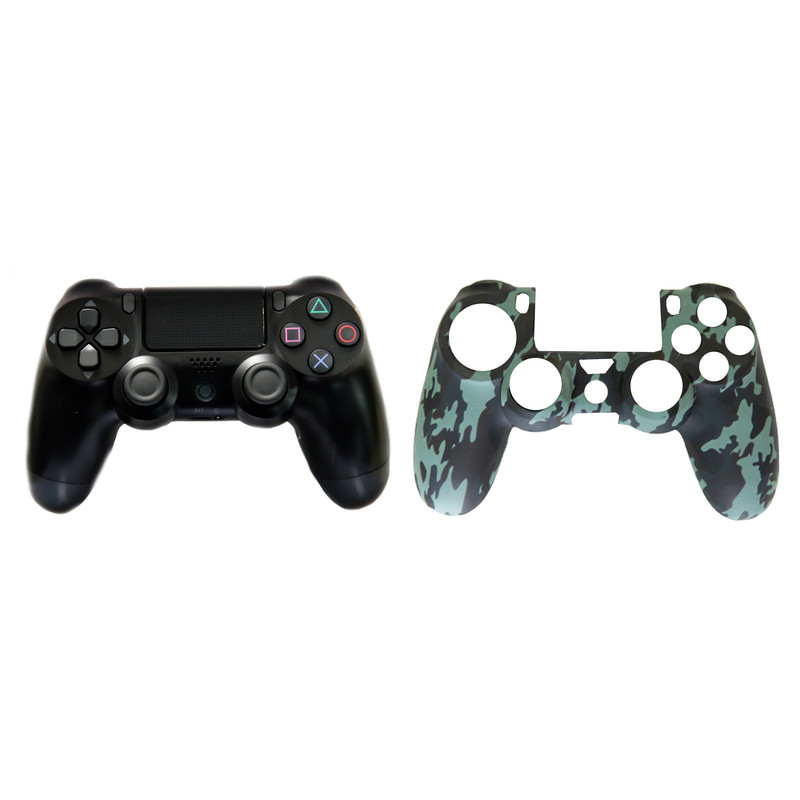 دسته بازی پلی استیشن 4  مدل DualShock سری 2021 به همراه محافظ