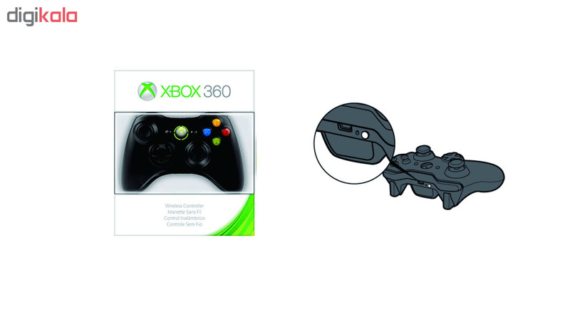 دسته بازی ایکس باکس مدل اسلیم مناسب برای XBOX360