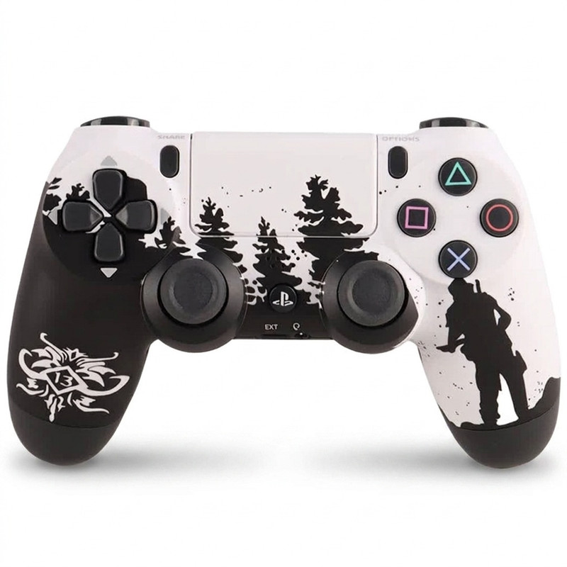 دسته بازی پلی استیشن ۴ مدل DUALSHOK CUSTOM طرح The Last Of US