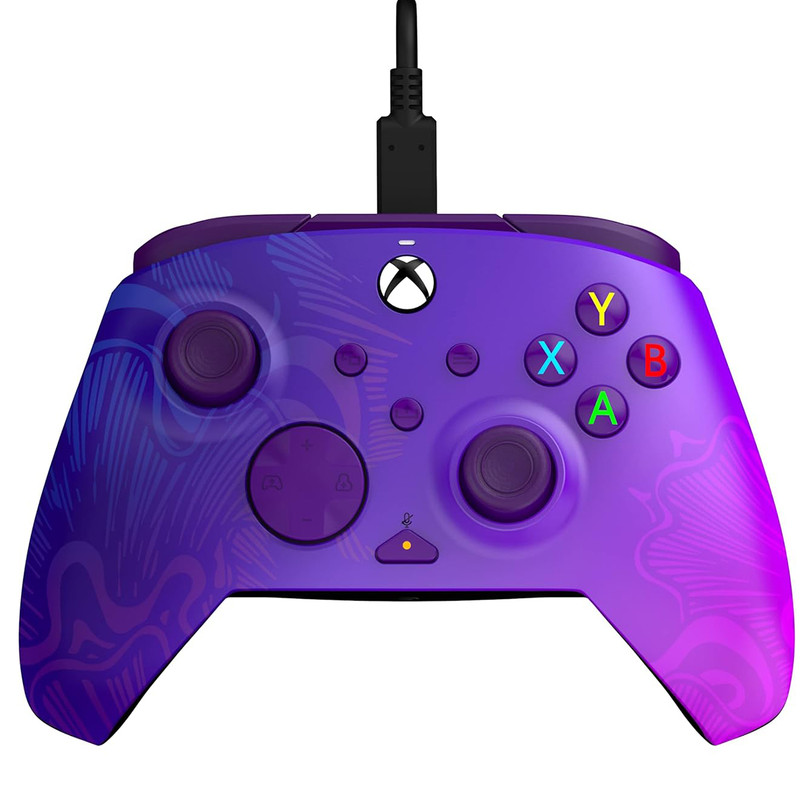 دسته بازی ایکس باکس PDP مدل REMATCH Purple Fade