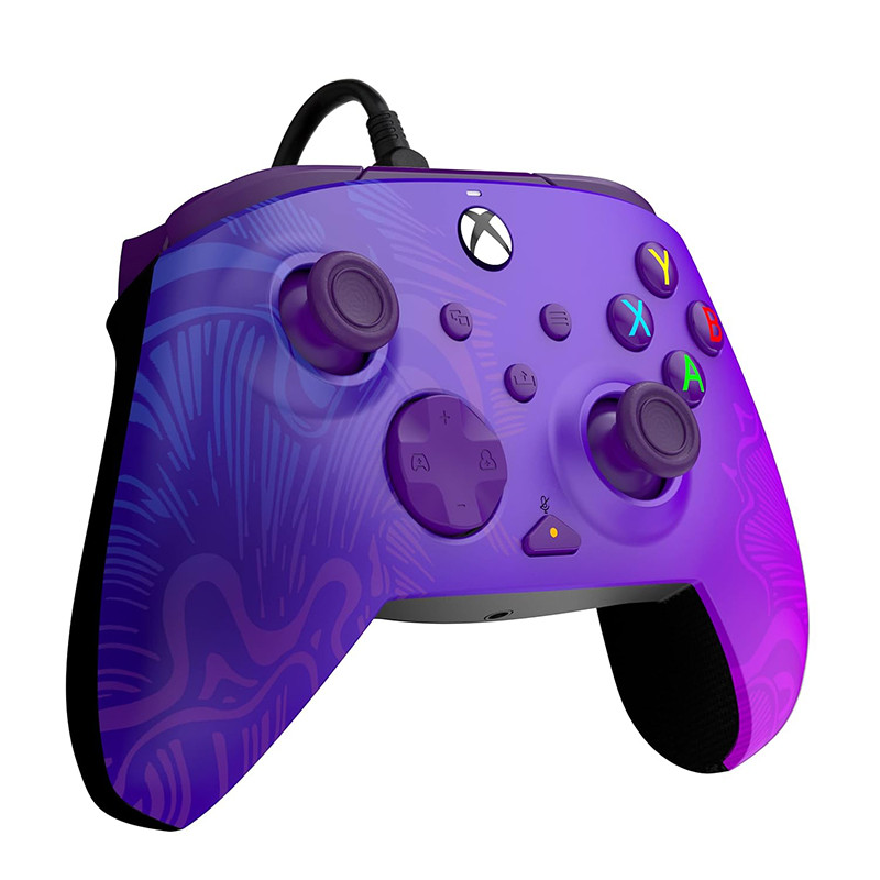 دسته بازی ایکس باکس PDP مدل REMATCH Purple Fade
