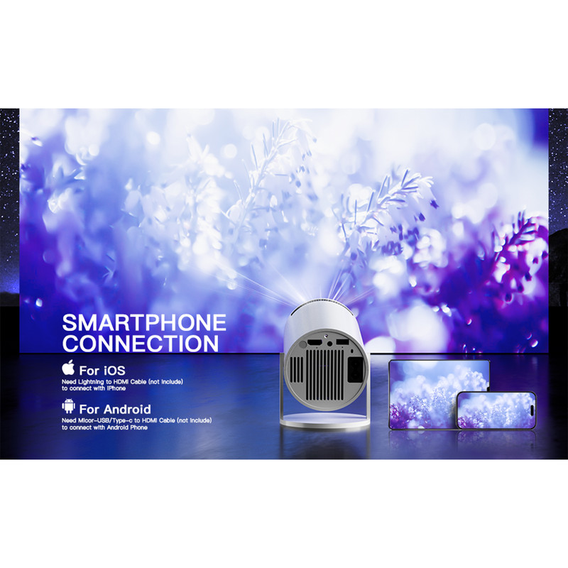 مینی ویدئو پروژکتور آیریور مدل M300 MAX به همراه دسته بازی