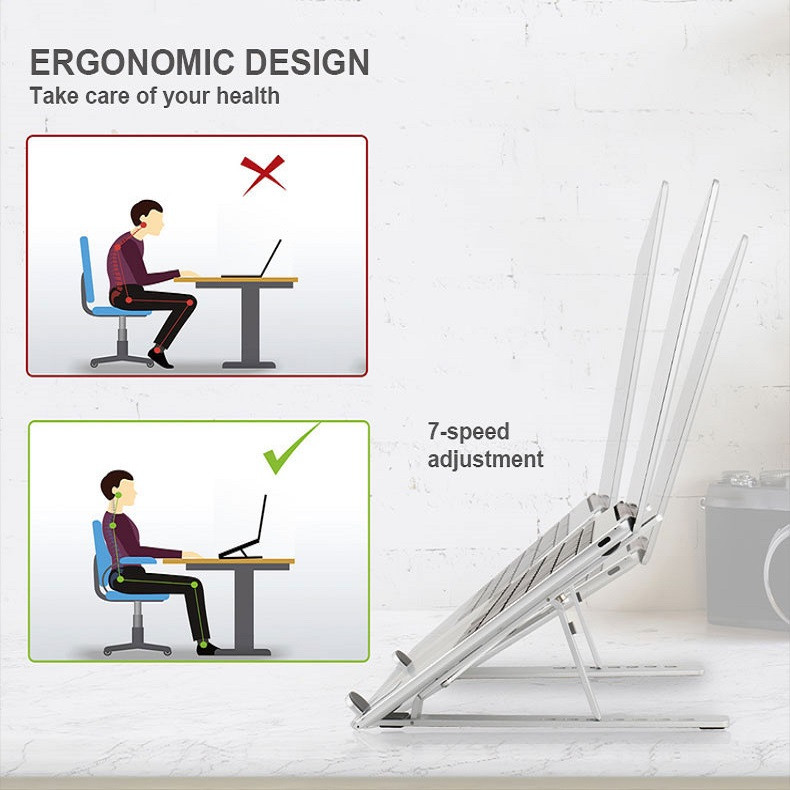 پایه نگهدارنده لپتاپ کیوب مدل X