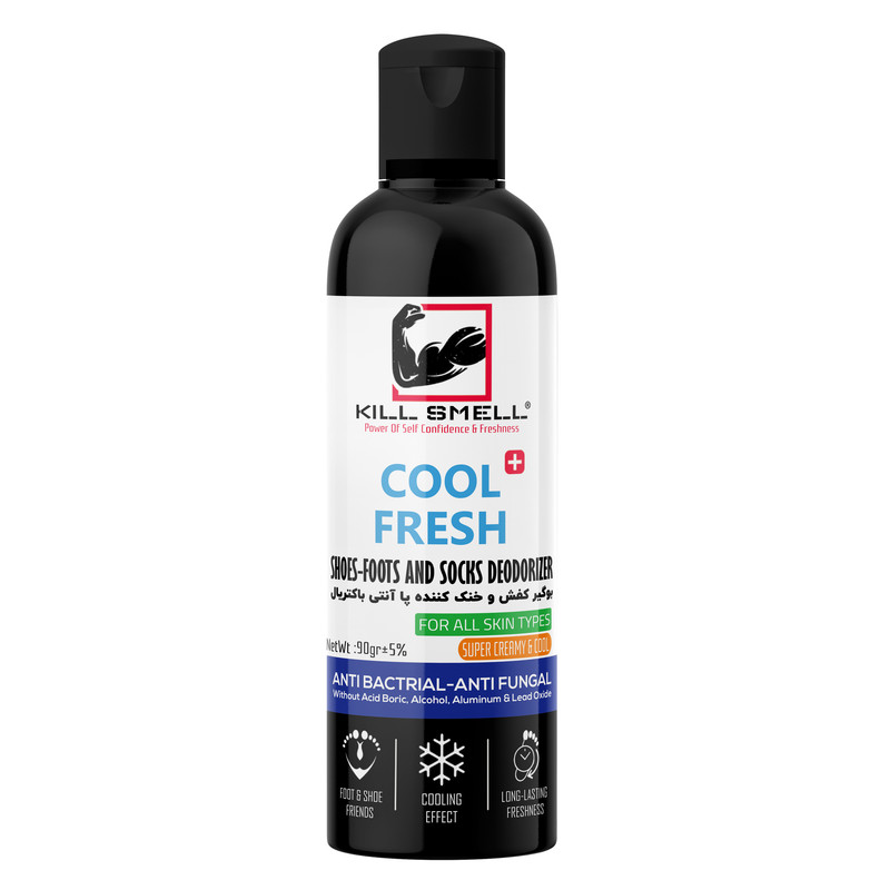 پودر بوگیر کفش کیل اسمل مدل خنک کننده کد COOL FRESH PLUS