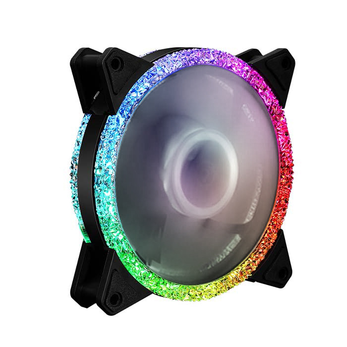 فن کیس لاوینگ کول مدل Cristal fan RGB PCA-12025