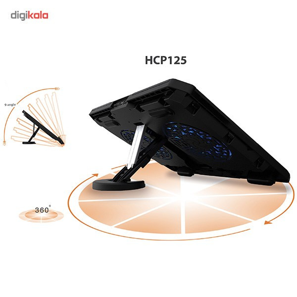 پایه خنک کننده لپ تاپ هترون مدل HCP125
