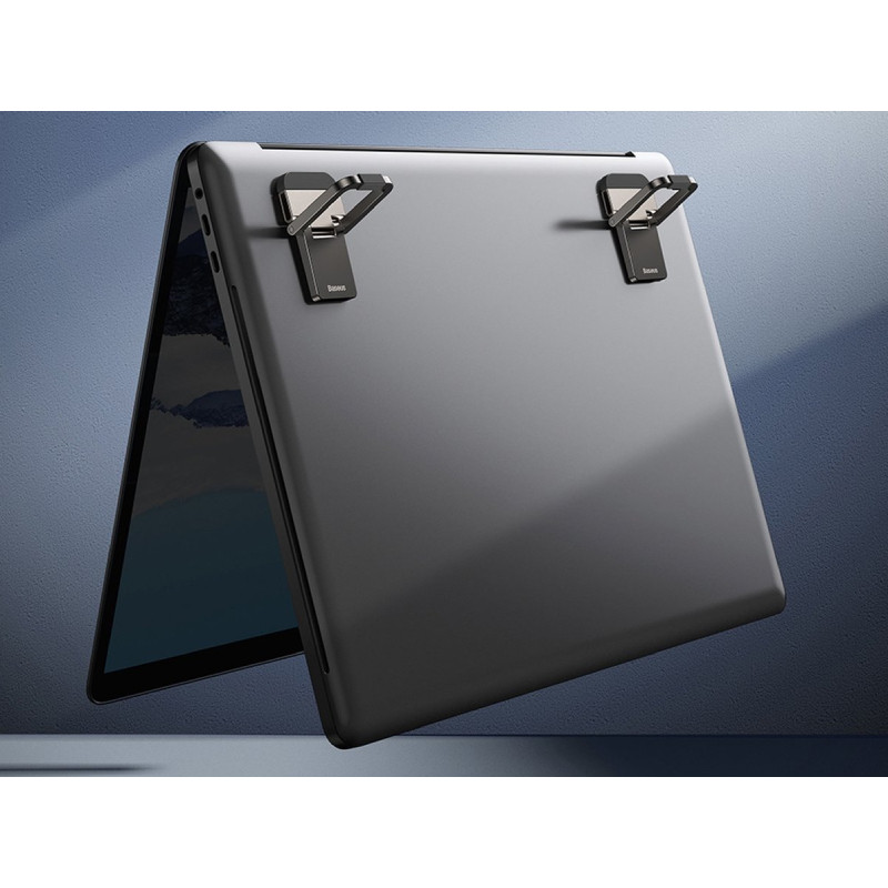 پایه نگهدارنده لپ تاپ باسئوس مدل Slim Laptop Kickstand LUZC000013 بسته 2 عددی
