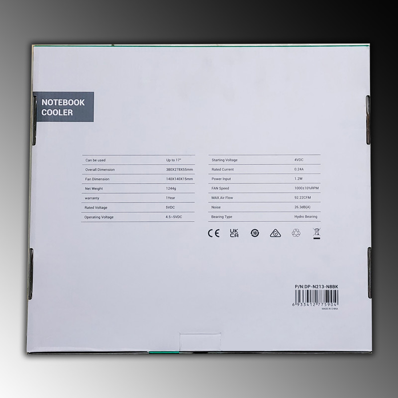 پایه خنک کننده لپ تاپ تراست مدل TPAD - 8