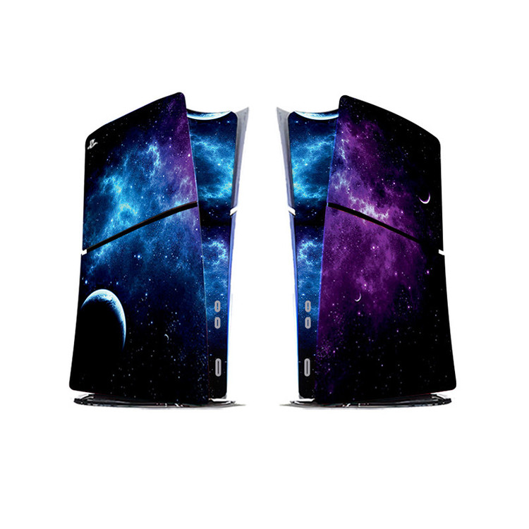 برچسب کنسول بازی پلی استیشن5 اسلیم دیجیتال توییجین وموییجین مدل space 02 مجموعه6 عددی